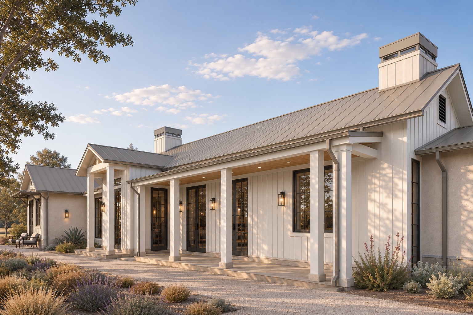 Silverado Residence — front rendering.